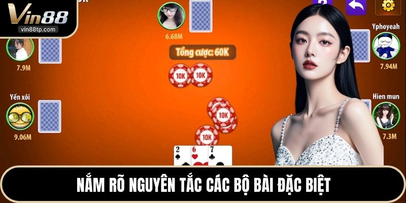 Nắm rõ nguyên tắc các bộ bài đặc biệt